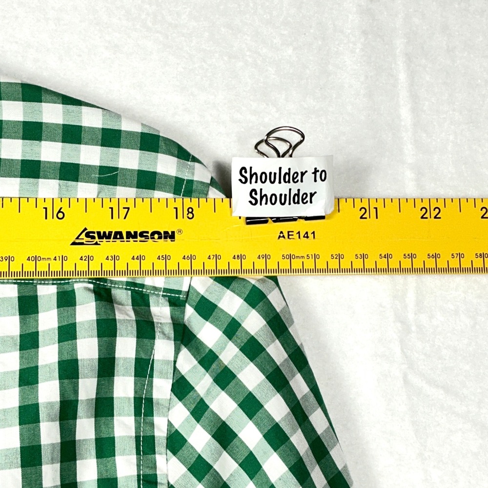 Brooks Brothers J Crew Alan Flusser Mens Size M Button Down Shirts Gingham Linen - Picture 12 of 16